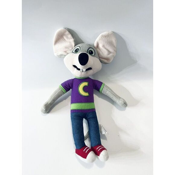 Official Chuck E Cheese Rare Collectors Edition Soft Plushy Doll 13" New Design - Picture 3 of 3